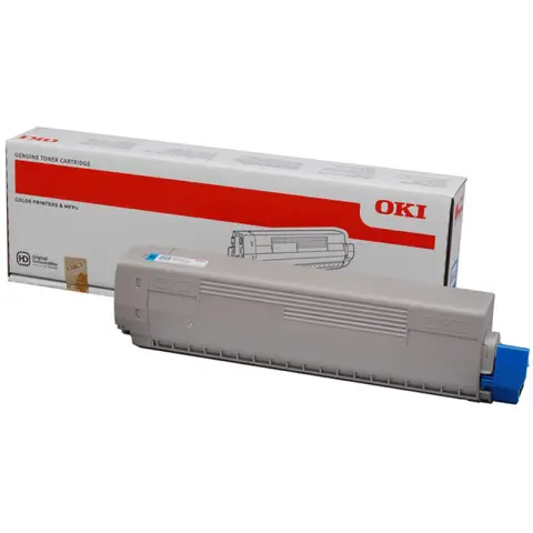 Toner OKI 46471103 - Toner cyan do OKI C823, C833, C843